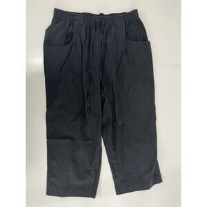 Womens Jeno Neuman Black Capris Size Medium